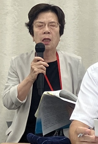 全日本年金者組合の中川滋子・女性部長（8月26日都内／弁護士JP編集部）